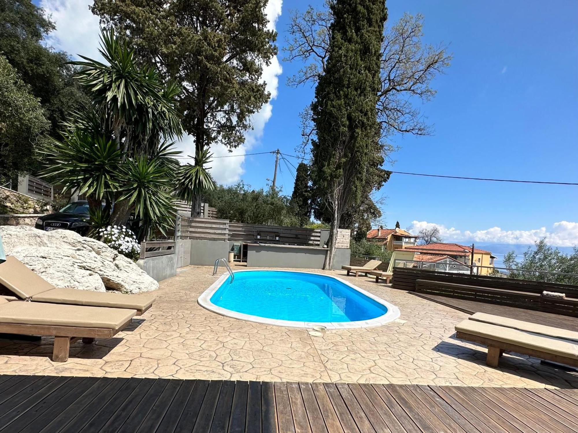 Seven Keys Luxury Suites Achílleion Exteriör bild
